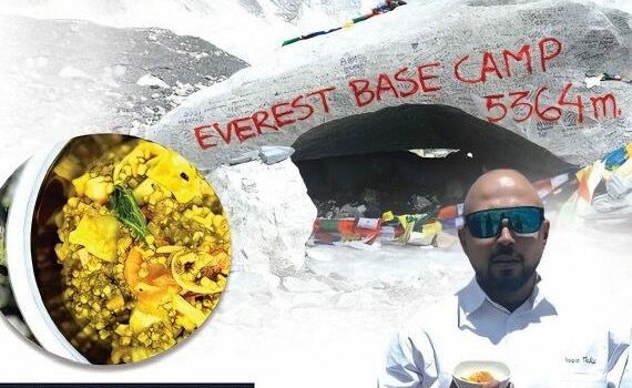 Chef Sanjay Thakur Promotes Millets at Mount Everest Base Camp: A Culinary Journey to New Heights