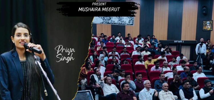 Priya Singh’s Indo – western Fusion Creates Sensation at Vr4Pr  Poetic Event