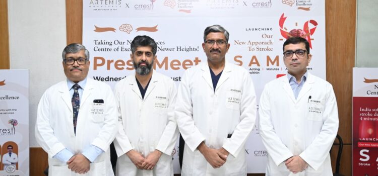 Breakthrough in Stroke Care, SAMAY by Artemis Hospitals to Transform Treatment and Save Lives