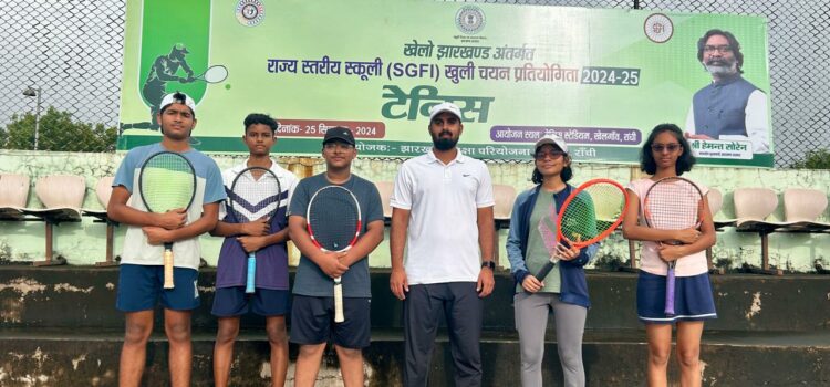 Report on Report on SGFI Lawn Tennis Tournament