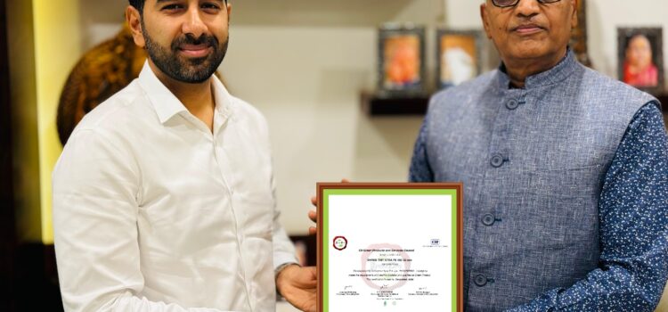 Shree TMT Receives GreenPro Ecolabel Certification for Its TMT Rebars: A Major Milestone in Sustainable Steel Manufacturing
