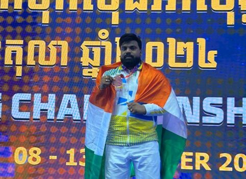 Sudhir Saxena Wins Bronze Medal for India at the Asian Kickboxing Championships