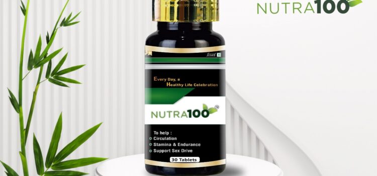Tablet Nutra100 (Formula) 3X Stronger than Shilajit and Ashwagandha for Sexual Performance and Workout Stamina