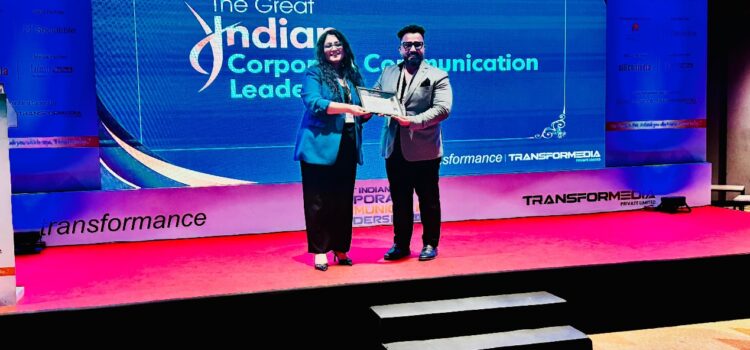 Chetan Sawhney Awarded for His Pioneering Role in Corporate Communication, 2024