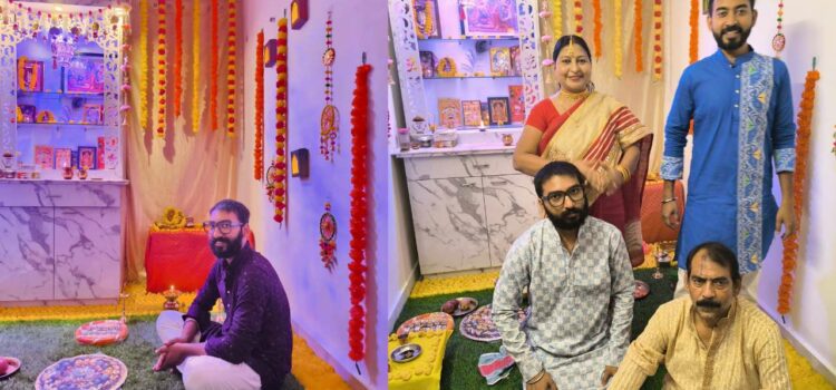 Abhiishek Mohta, Top Casting Director and Television Personality, Celebrates Diwali with Family