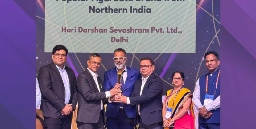 Hari Darshan Wins Prestigious Award for Best Incense Brand in Northern India