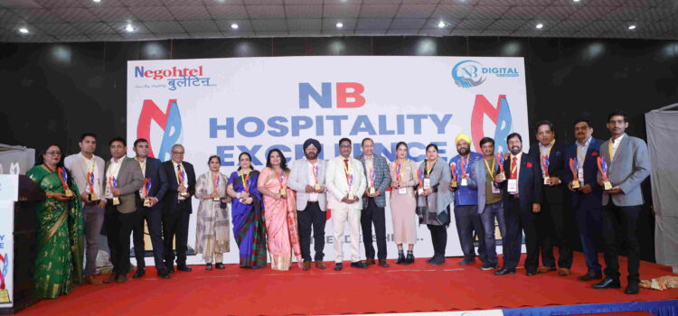 Negohtel Bulletin Media Celebrated Excellence of Hospitality Industry at The NB Hospitality Excellence Award-2024