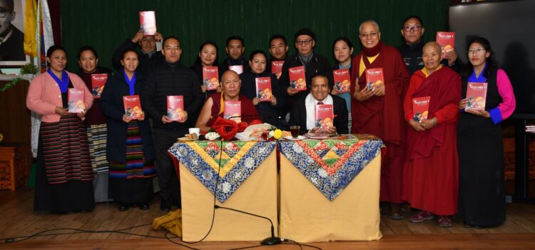Dr. Dinesh Shahra Launches Dalai Lama’s Secret to Happiness at the Esteemed Library of Tibetan Works & Archives