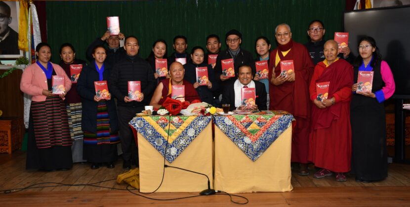 Dr. Dinesh Shahra Launches Dalai Lama’s Secret to Happiness at the Esteemed Library of Tibetan Works & Archives