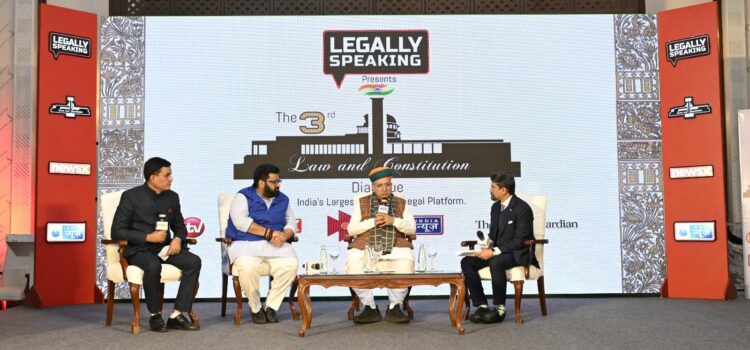Amid Parliament’s Debate on Constitution, NewsX and Legally Speaking Organize Third Law & Constitutional Dialogue