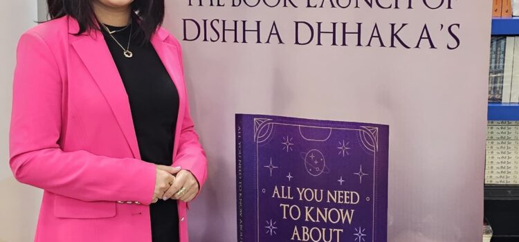 Renowned Tarot Card Reader Dishha Dhhaka launches her first book in Chandigarh