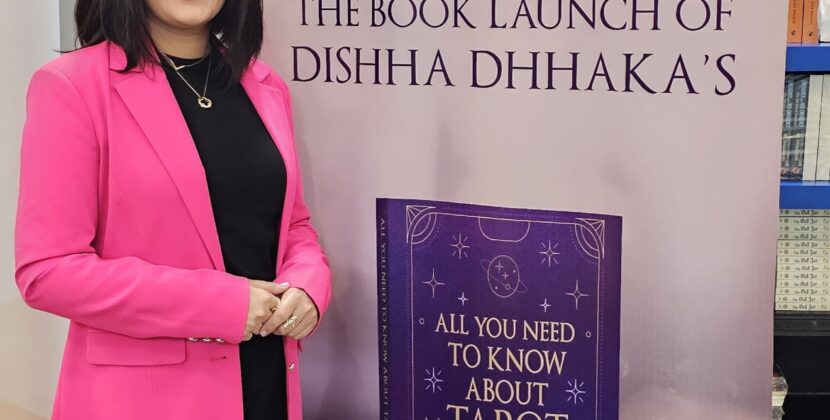 Renowned Tarot Card Reader Dishha Dhhaka launches her first book in Chandigarh