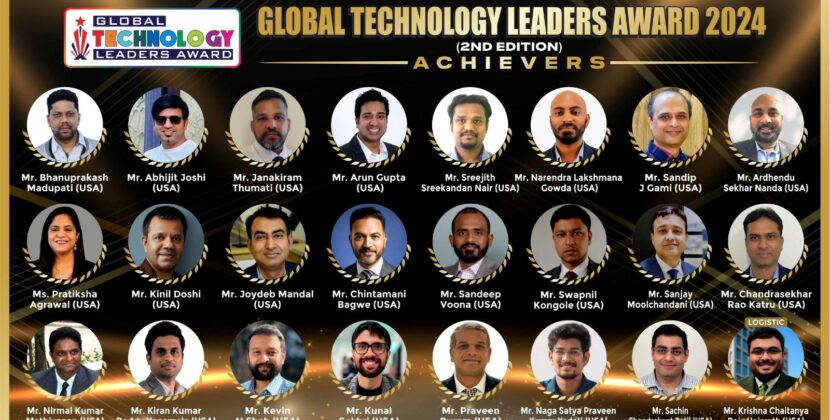 Bizox Media Network organized “Global Technology Leaders Awards 2024” (2nd Edition) felicitated Individuals from INDIA, USA & UAE