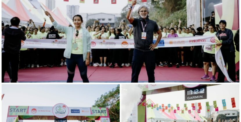 JBG Invincible Women’s Run powered by La Shield & Banking Partner Bank of Baroda with Pinkathon concludes with over 4,800 participants