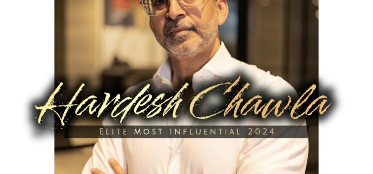 Hardesh Chawla Honored at ELITE Most Influential Indians 2024