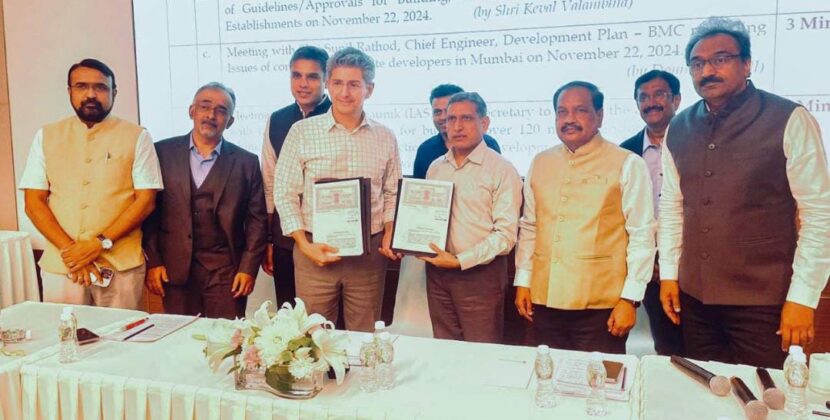 CREDAI-MCHI and MAHAPREIT Sign MoU to Assess Air Emissions and Develop Roadmap for Decarbonization in the Construction Industry