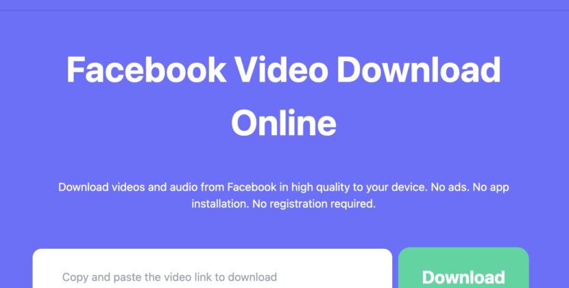 What is The Best Free Facebook Video Downloader