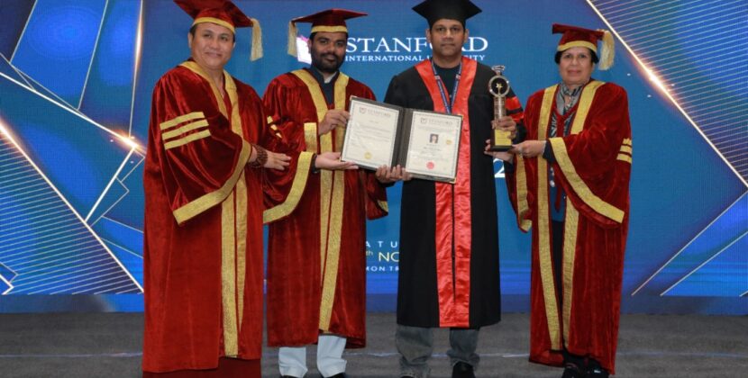 Global Business Leader Sunil Krishnan Receives Honorary Doctorate for Visionary Leadership