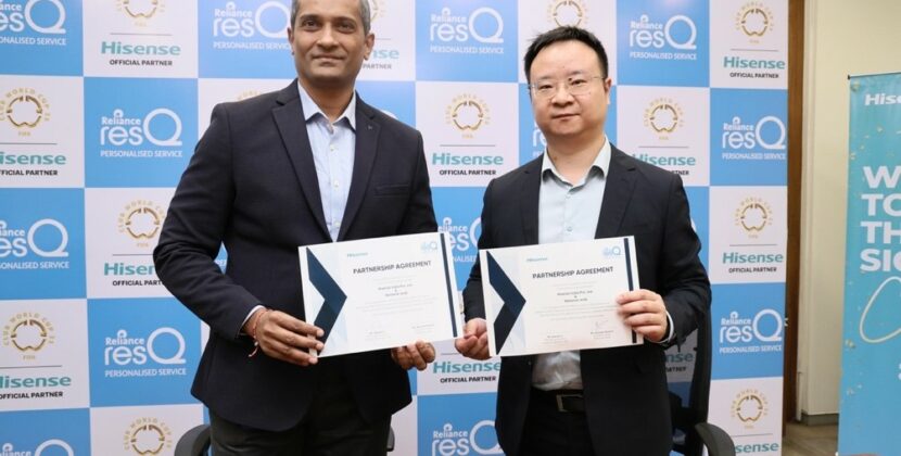 Hisense India Partners with Reliance resQ to Elevate After-Sales Service Nationwide