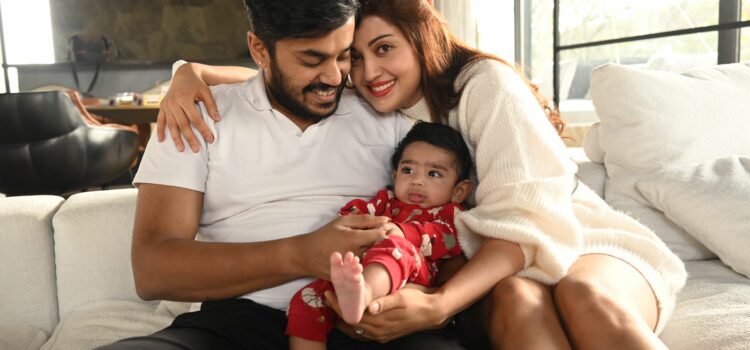 Actress Pranitha Subhash Introduces Her Adorable Son Jai on Christmas, Fans Celebrate the