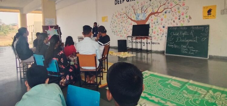 The step taken by Deep Griha Academy’s students to better the communities.