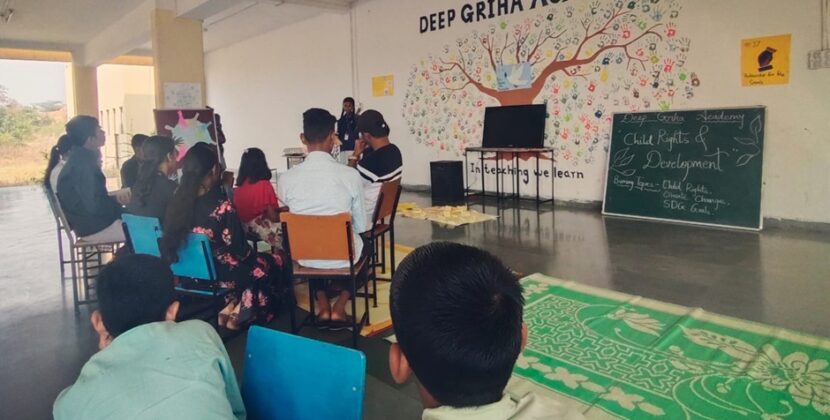 The step taken by Deep Griha Academy’s students to better the communities.