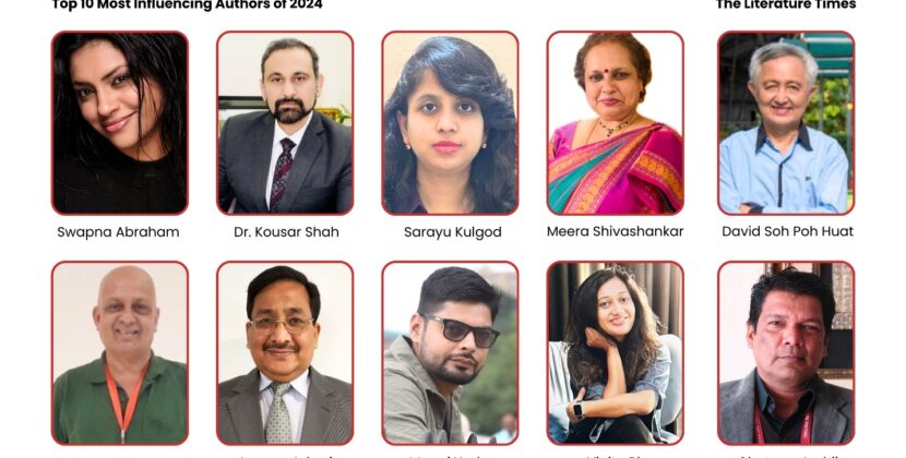 The Literature Times Top 10 Most Influencing Authors of 2024