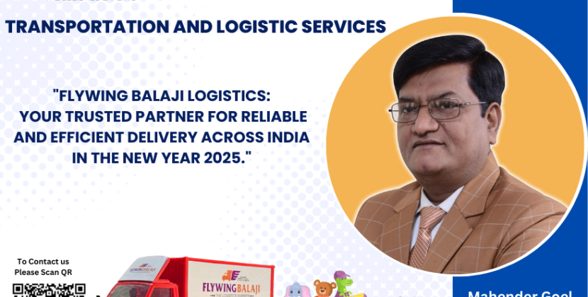 Flywing Balaji Logistics Strengthens Toy Transportation Services for New Year 2025