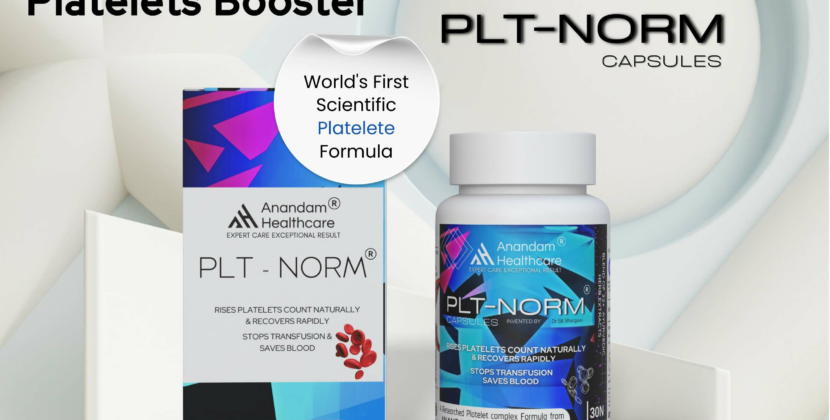 Anandam Healthcare’s: “The One and Only Antiviral Medicine PLT-NORM proven effective against Dengue”
