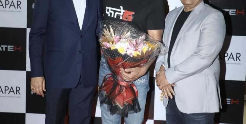 After thunderous response Sonu Sood attends Special Redcarpet Screening organized by Apar Industries In Mumbai