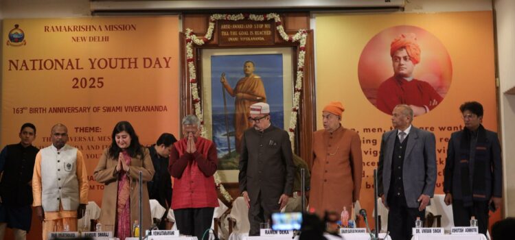 Ramakrishna Mission, New Delhi celebrates Swami Vivekananda’s 163rd Birth Anniversary with National Youth Day Festivities