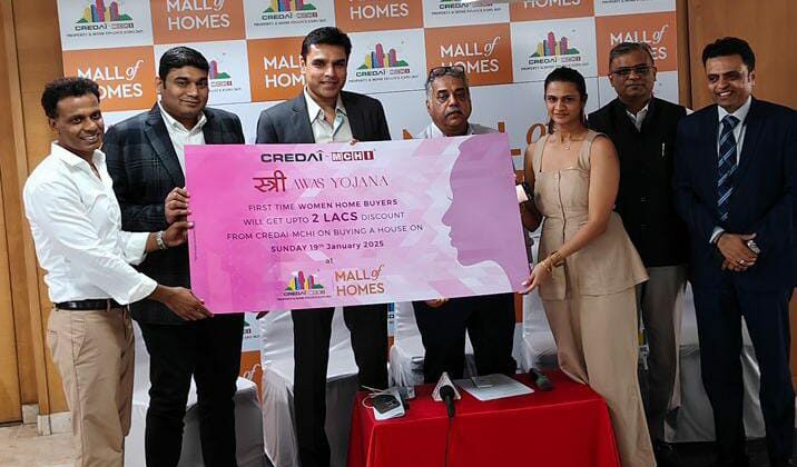 CREDAI-MCHI’s 32nd Expo, “The Mall of Homes,” is set for January 17-19, 2025, at Jio World Convention Centre, Mumbai