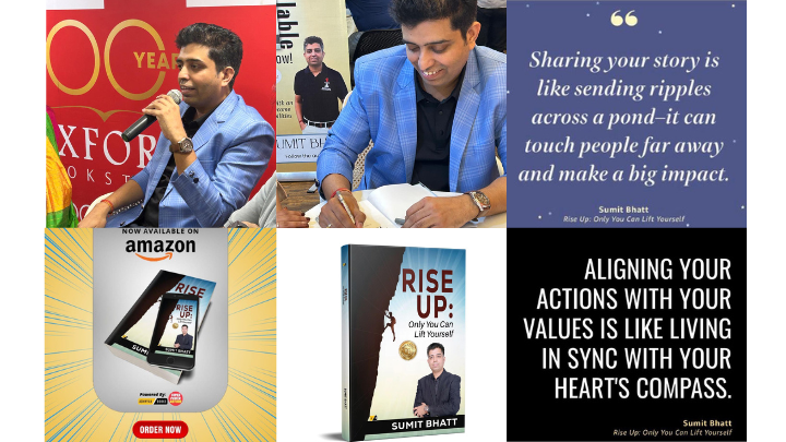 Rise Up and Transform Your Life with Sumit Bhatt’s Rise Up: Only You Can Lift Yourself