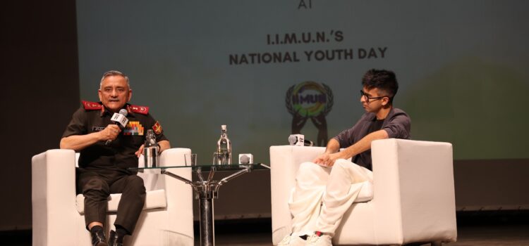 I.I.M.U.N’s National Youth Day Celebrations with Chief of Defence Staff