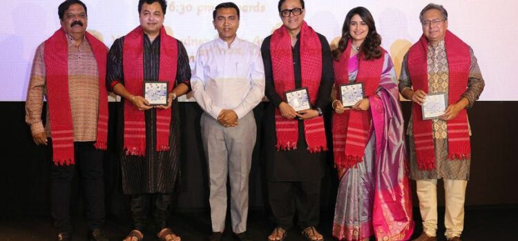 Goa Chief Minister Dr. Pramod Sawant organized Special Screening of “Sangeet Manapmaan” in presence of the cast of the film
