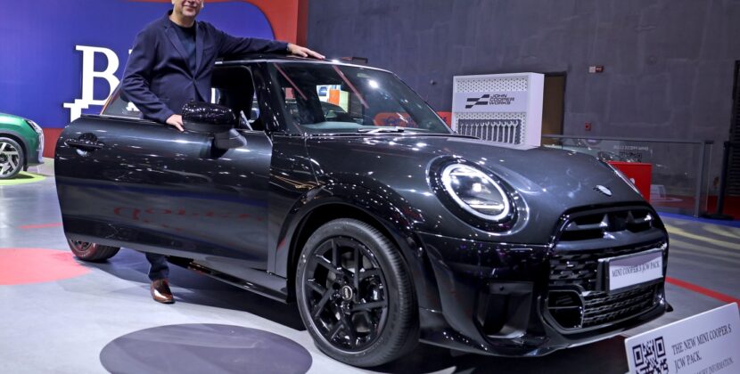 The new MINI Cooper S John Cooper Works Pack launched in India.
