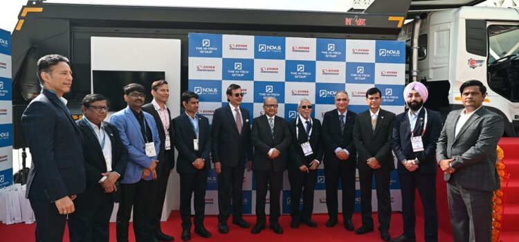 Novus Hi-Tech Launches Game-Changing DGMS-Compliant Safety Solutions on Eicher’s Industry-Leading Mining Trucks at Bharat Mobility Global Expo 2025