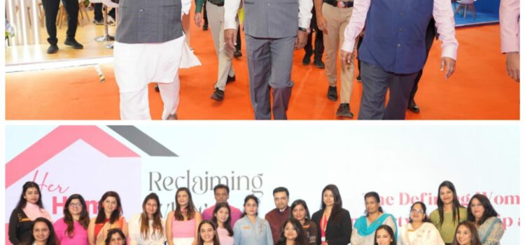 Shri. Pratap Sarnaik, Minister of Transport, Maharashtra graces CREDAI-MCHI’s 32nd Property and Home Finance Expo on the third day