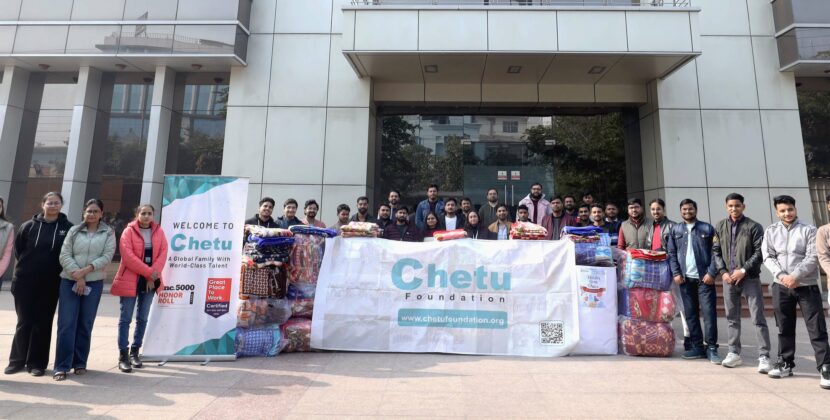 CHETU FOUNDATION DISTRIBUTES BLANKETS, COATS, AND GLOVES TO HELP PEOPLE DURING INDIA’S HARSH WINTER MONTHS