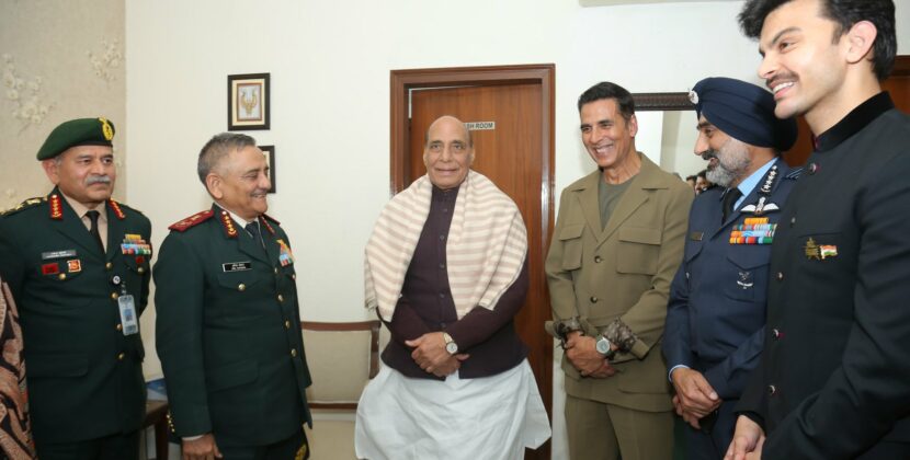 Veer Pahariya’s debut film ‘Sky Force’ gets a nod from Rajnath Singh!