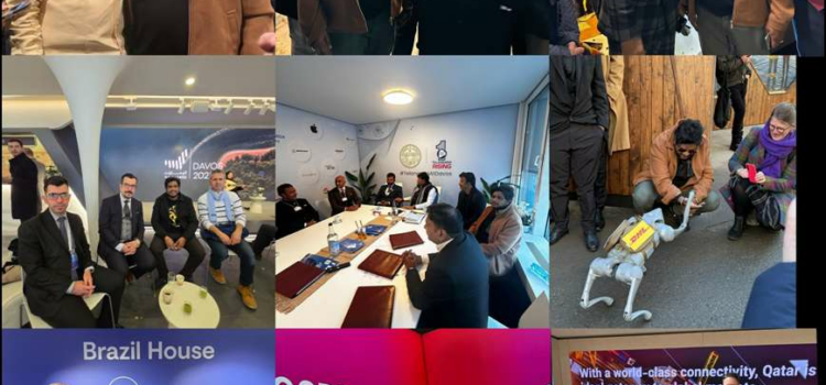 No. 1 Sridhar Rao Shines at the 55th World Economic Forum in Davos: A Visionary Leader in Technology and Innovation