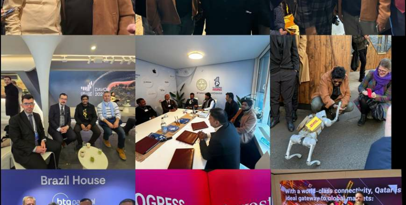 No. 1 Sridhar Rao Shines at the 55th World Economic Forum in Davos: A Visionary Leader in Technology and Innovation