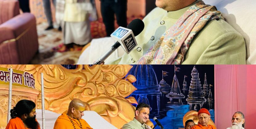 Renowned Vaishnava Leader and Spiritual Guru Shri Pundrik Goswami Ji Maharaj has arrived to Maha Kumbh 2025