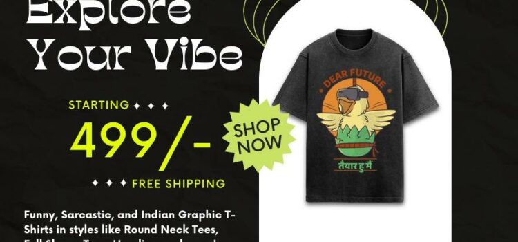 Speak Loud, Wear Proud: TeeTrove.in’s Graphic Tees Are Here to Elevate Your Style