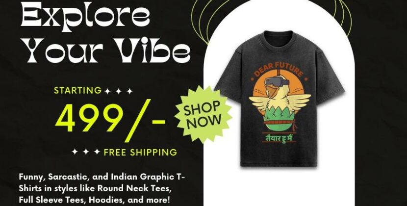 Speak Loud, Wear Proud: TeeTrove.in’s Graphic Tees Are Here to Elevate Your Style