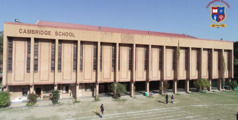 What values drive Cambridge School Noida?