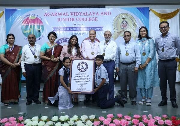 Agarwal Vidyalaya Chennai marks 43rd Anniversary with Historic Elite World Records