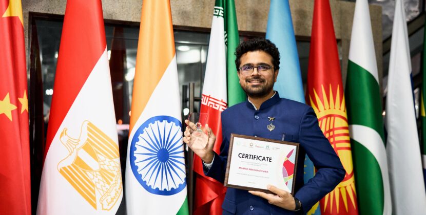 Madhish Parikh from India bags BRICS and SCO Young Leaders Award in Russia