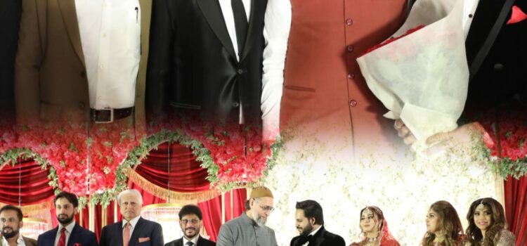 AIMIM National Spokesperson and Ex-MLA Waris Pathan Hosts Grand Wedding Reception for Son Arbaaz Pathan