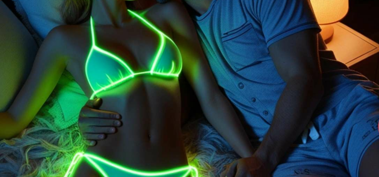 This Valentine’s Day, Light Up the Night with Glow-in-the-Dark Lingerie